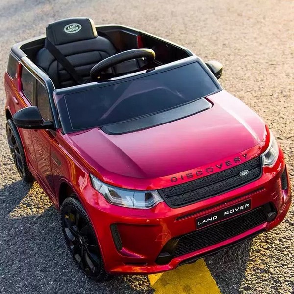 Продукт Акумулаторен джип LAND ROVER  DISCOVERY 4X4 Licensed 12V,MP3, с меки гуми и кожена седалка, 2022 година - 0 - BG Hlapeta